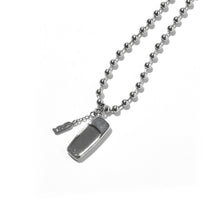 Load image into Gallery viewer, 2000s Cell Phone Necklace (Silver / Black)