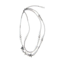 Load image into Gallery viewer, Triple Star Pearl Necklace
