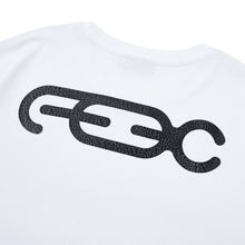 将图片加载到图库查看器，Fe3c Cracks Logo Tee (Black / White)
