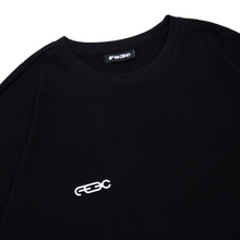 Load image into Gallery viewer, Fe3c Cracks Logo Tee (Black / White)
